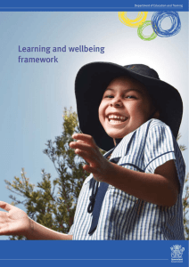 Learning and Wellbeing Framework