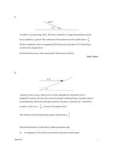 Past Paper Questions & Answers