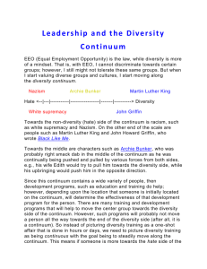 Leadership and the Diversity Continuum