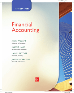 Financial Accounting - Novella