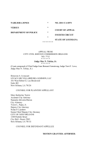 Document generated from the Louisiana Court of Appeal, Fourth