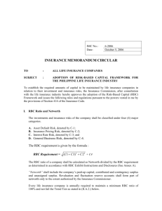 insurance memorandum no. 6-2006