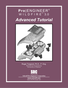 1-58503-308-1 -- Pro/ENGINEER Advanced Tutorial [Wildfire 3.0]