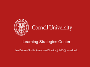 Learning Strategies Center