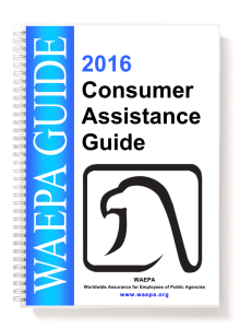 2016 Consumer Assistance Guide
