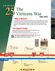 Chapter 25: The Vietnam War, 1954-1975