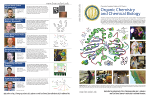 Organic Chemistry and Chemical Biology