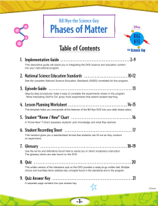 19 Phases of Matter