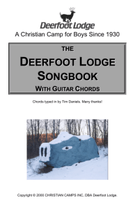 Deerfoot Lodge Songbook (with Chords)