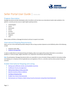 Seller Portal User Guide | V.05.01.2015