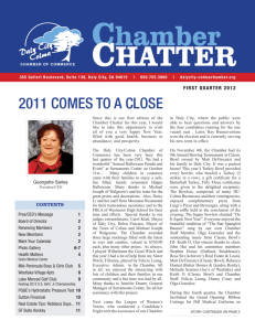 2011 comes to a close - Daly City/Colma Chamber of Commerce