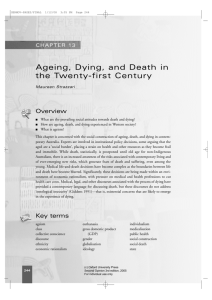 Ageing, Dying, and Death in the Twenty-first Century