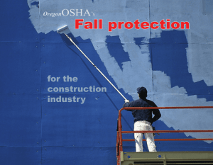 OSHA - Fall Protection for the Construction Industry