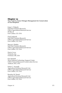 Chapter 14 - Soil and Water Conservation Society