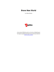 Brave New World - Aurora City School District