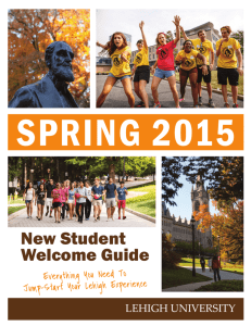 New Student Welcome Guide