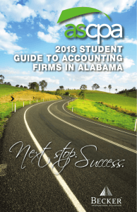 Next stop.Success. - Alabama Society of CPAs