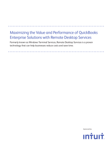 Remote Desktop Services White Paper