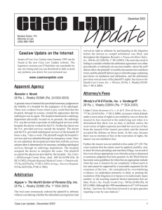 PDF of this month's Case Law Update