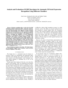 Analysis and Evaluation of SURF Descriptors for Automatic 3D