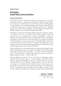 Artcoaching Gestalt Theory in Arts and Culture