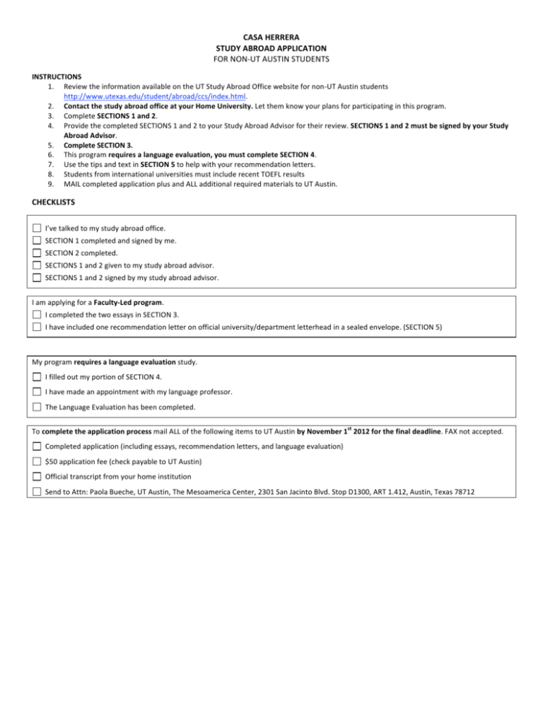 casa-non-ut-student-application-final