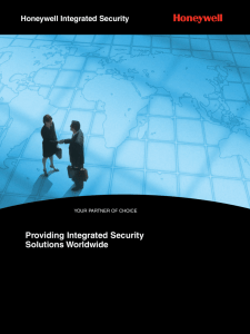 Providing Integrated Security Solutions Worldwide