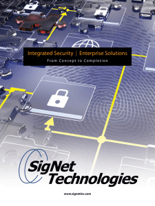 Integrated Security | Enterprise Solutions