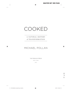 cooked - Michael Pollan