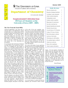 Department of Chemistry