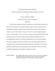 THE PUBLICNESS OF THE PRIVATE - UGA Electronic Theses and