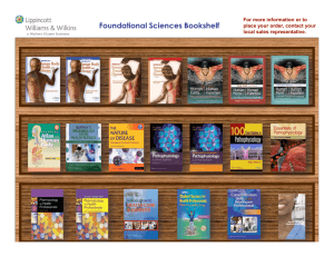 Foundational Sciences Bookshelf