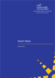 Seven steps - Guidelines for checking a translation