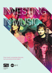 Investing in Music report