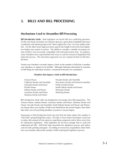 3-1 3. bills and bill processing - National Conference of State