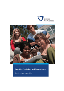 Cognitive Psychology and Neuroscience Program Handbook