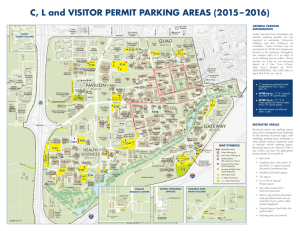 Parking Map - Transportation & Parking Services