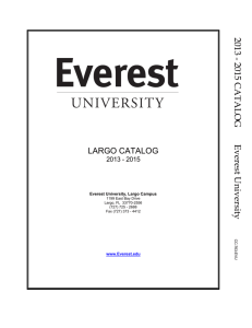 Largo Campus Catalog