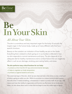 Be In Your Skin
