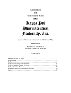 Kappa Psi Pharmaceutical Fraternity, Inc.