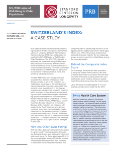 Switzerland's Index of Well-Being: A Case Study