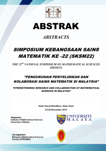 Abstracts Book - University of Malaya