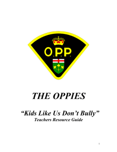 the oppies - No Bullying