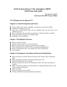 Final Exam study guide - Department of Earth System Science