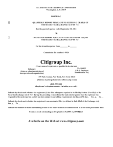 Citigroup Inc.