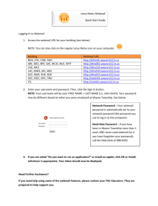 Staff Web Mail - MSD of Wayne Township