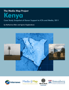 Kenya - The Media Map Project