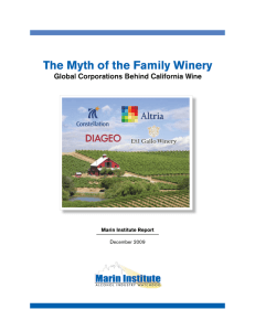 The Myth of the Family Winery