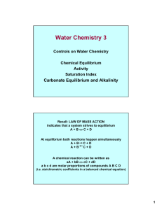 Water Chemistry 3