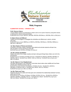 TRAIL Programs - Chattahoochee Nature Center